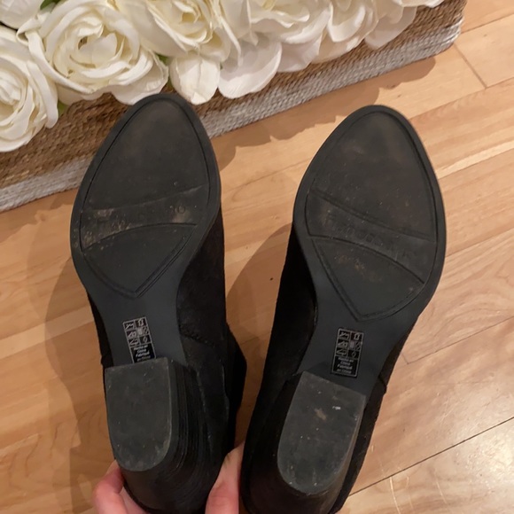 Franco Sarto leather heeled booties (worn once) - Picture 4 of 5
